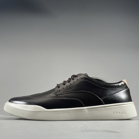 Cole Haan Grand Crosscourt Wingtip Men’s Size 11 M Dark Chocolate Casual Sneaker - Picture 1 of 8